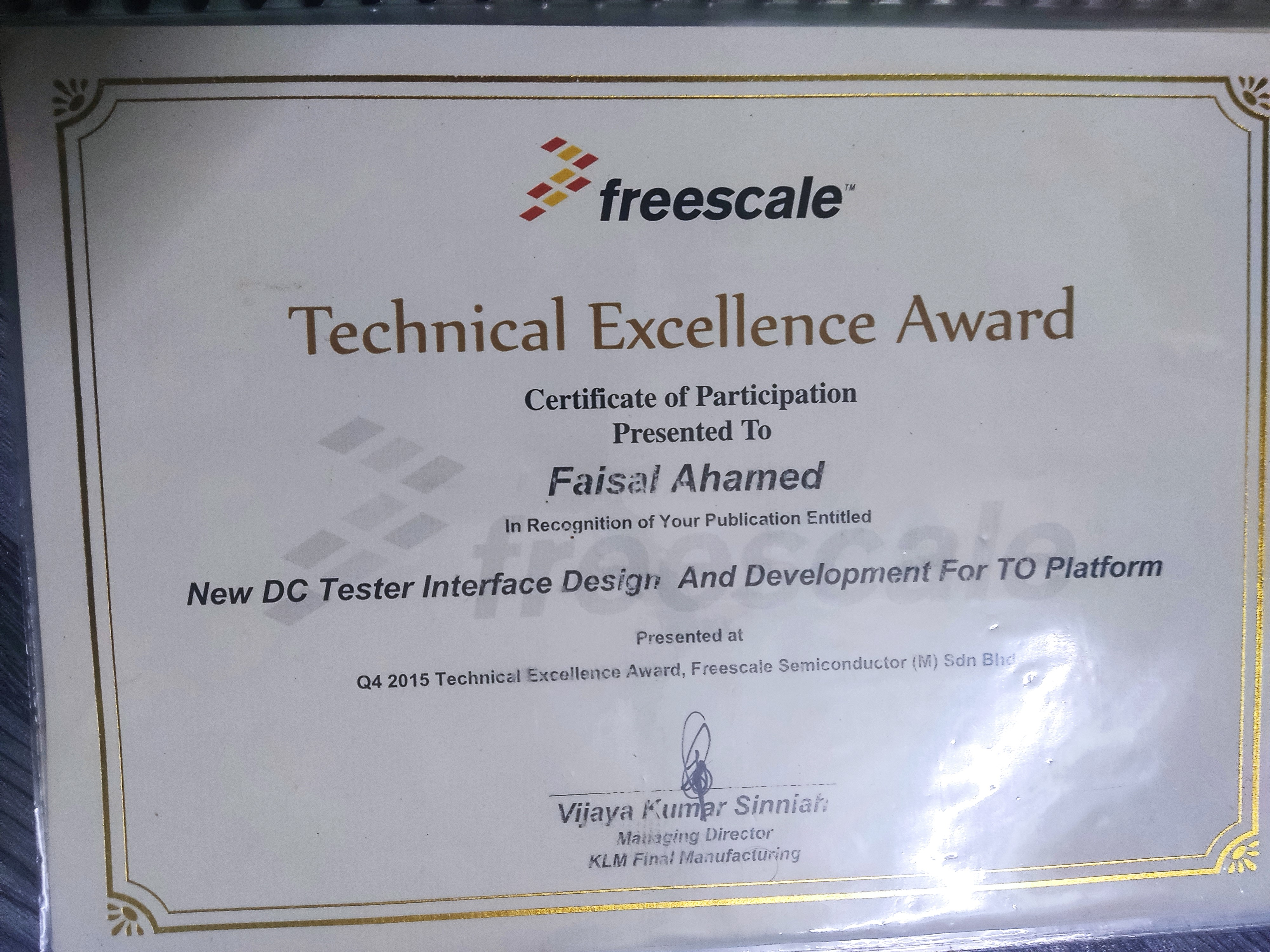 New DC Tester Interface Design And Development For TO Platform