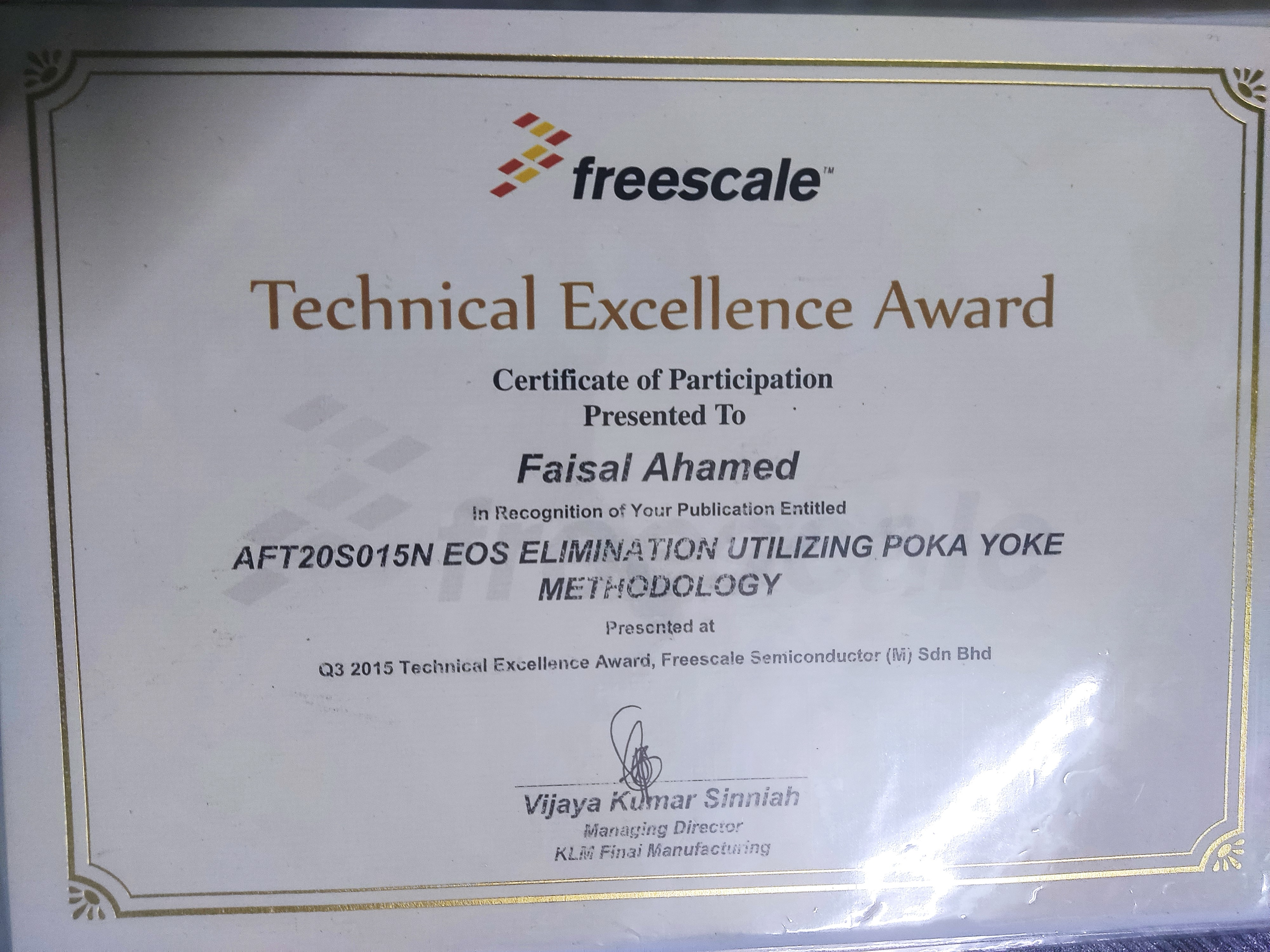 TEA Award